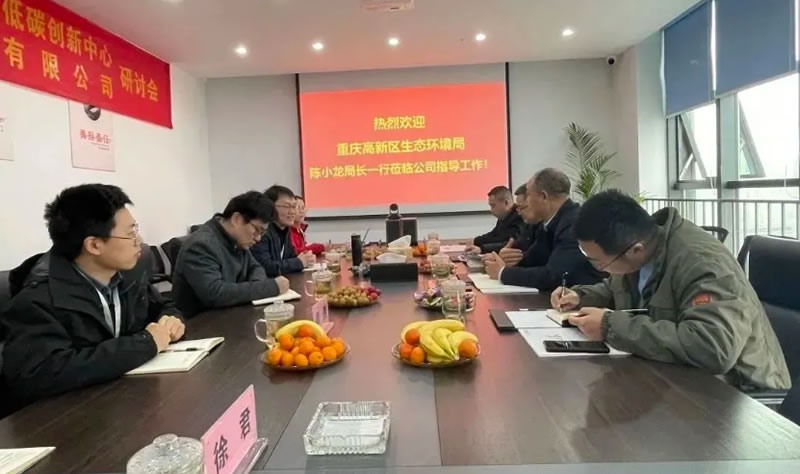 新聞快訊丨重慶高新區(qū)生態(tài)環(huán)境局陳小龍局長(zhǎng)一行到訪公司指導(dǎo)工作