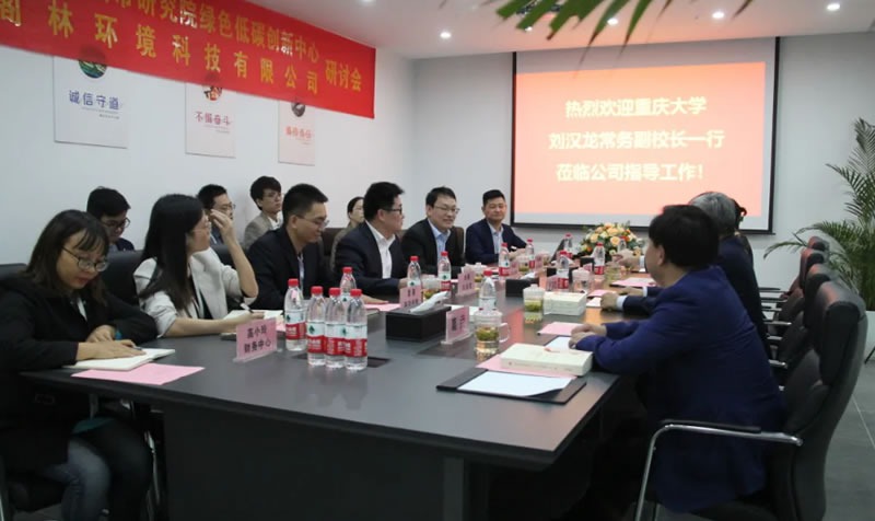 閣林新聞 | 重慶大學常務副校長劉漢龍一行到閣林環保調研交流